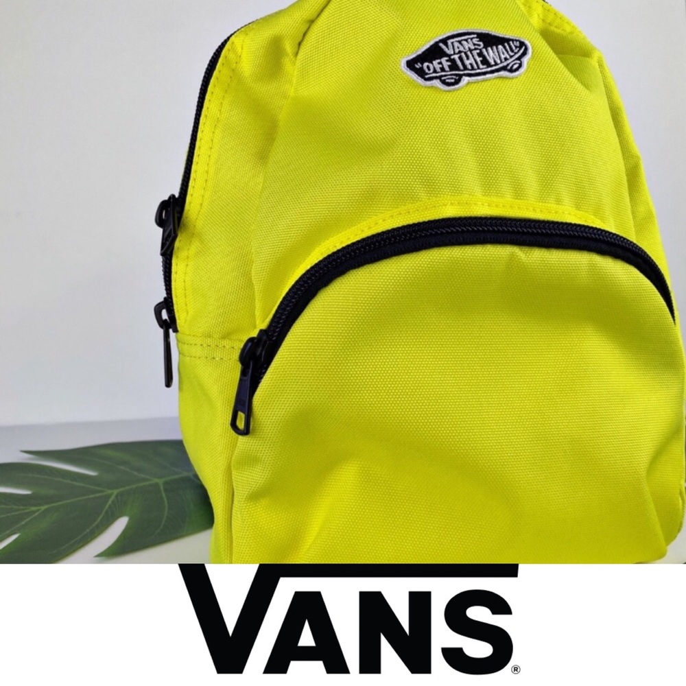 HP🔥Gorgeous, Vans neon yellow mini backpack ❤️